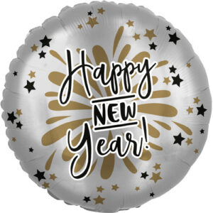 North Pole 18 inch New Year Explosion Foil Balloon