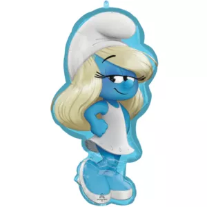 Anagram 33 inch Smurfette Smurfs SuperShape Foil Balloon
