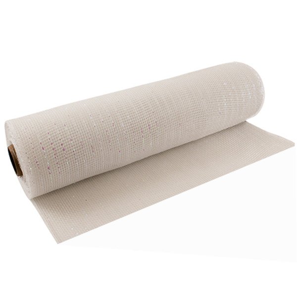 Oaktree Eleganza 25cm x 9.1m Iridescent Deco Mesh