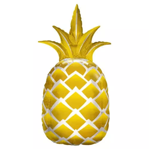 Qualatex 44 inch Golden PineApple Foil Balloon