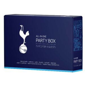 Tottenham Hotspur FC Party Box for 6 Official Party Supplies