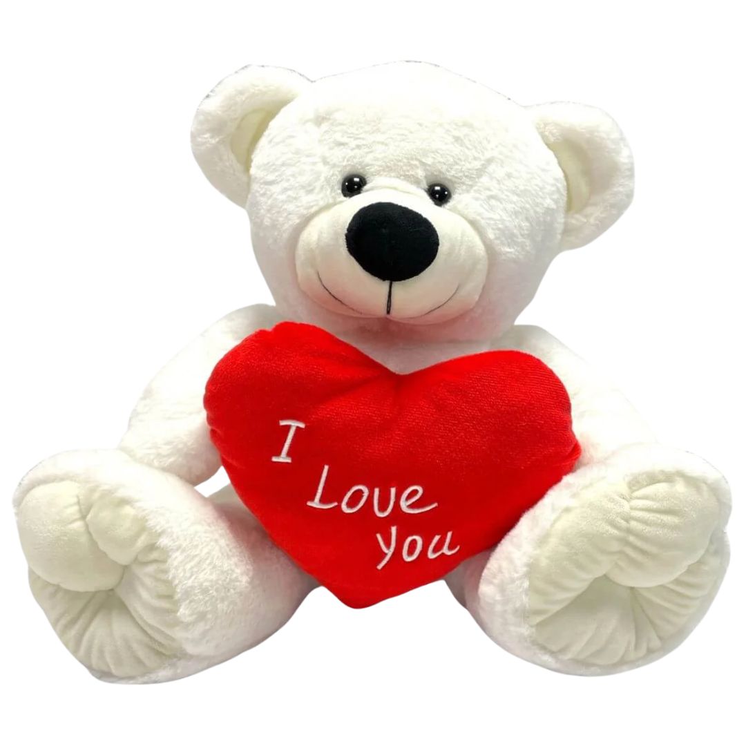 15inchSittingBearwithILOVEYOURedHeart_ 3037315