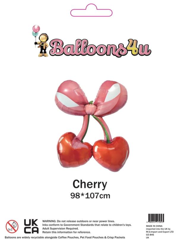 Cherry Heart Foil