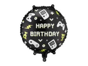 Party Deco 18 inch Happy Birthday Tablet Foil Balloon