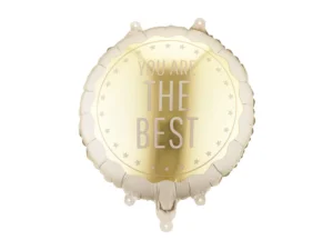 Party Deco 18 inch You Are The Best Round Foil Balloon