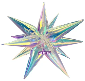 Prima 26 inch Primadescent Starburst Foil Balloon