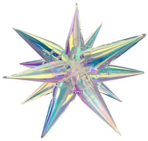Prima 40 inch Primadescent Starburst Foil Balloon