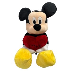 12 inch Mickey Mouse With Red Love Heart (Soft Toy)