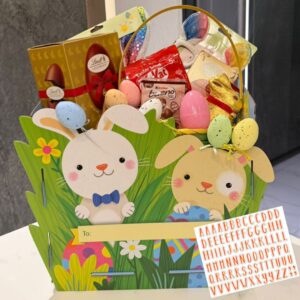 Easter Bunny Box with Stickers (1)