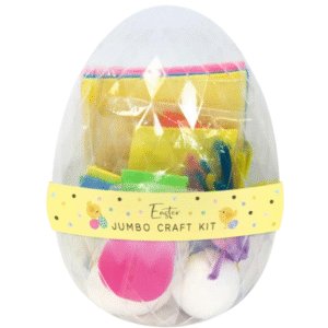 Eurowrap 14 inch Jumbo Craft Pack Plastic Egg (Case Of 6)