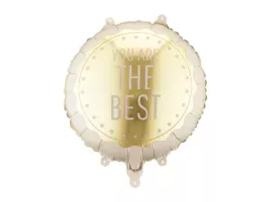 Party Deco 18 inch You Are The Best Round Foil Balloon
