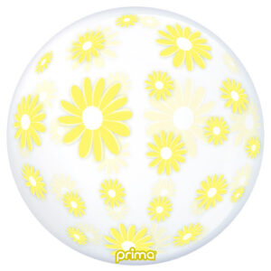 Prima 20 inch Yellow Daisies Sphere Foil Balloon