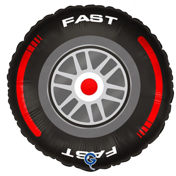 Buy Grabo 18 inch Fast Tire Foil Balloon | Balloons4u