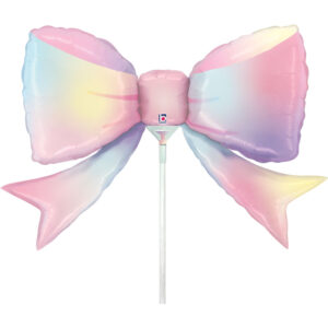 Grabo 14 inch Multicolor Bow Mini Foil Balloon
