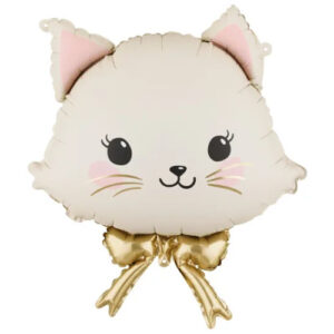 Party Deco 24 inch Cat Head Foil Balloon