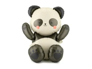 Party Deco 28 inch Sitting Panda Bear Foil Balloon