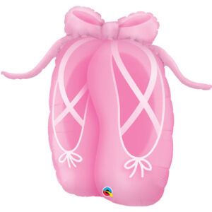 Qualatex 35 inch Ballerina Slippers Foil Balloon