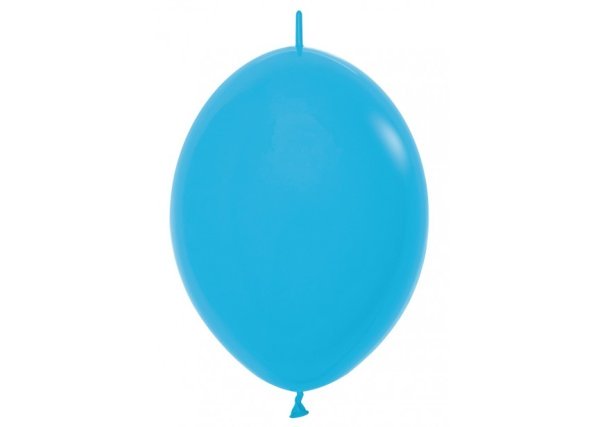 Sempertex 12 inch Fashion Blue Link-O-Loon Latex Balloons