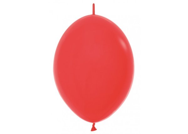 Sempertex 12 inch Fashion Red Link-O-Loon Latex Balloons