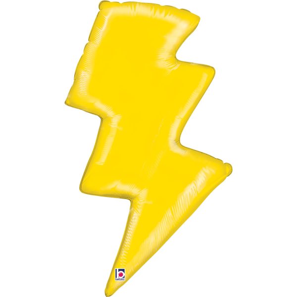 Grabo 31 inch Lightning Bolt Foil Balloon
