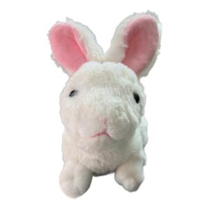 Eurowrap 25cm White Easter Bunny Plush