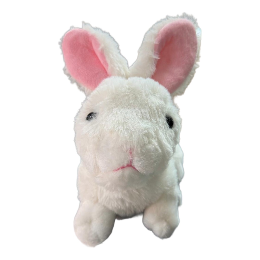 Eurowrap 25cm White Easter Bunny Plush