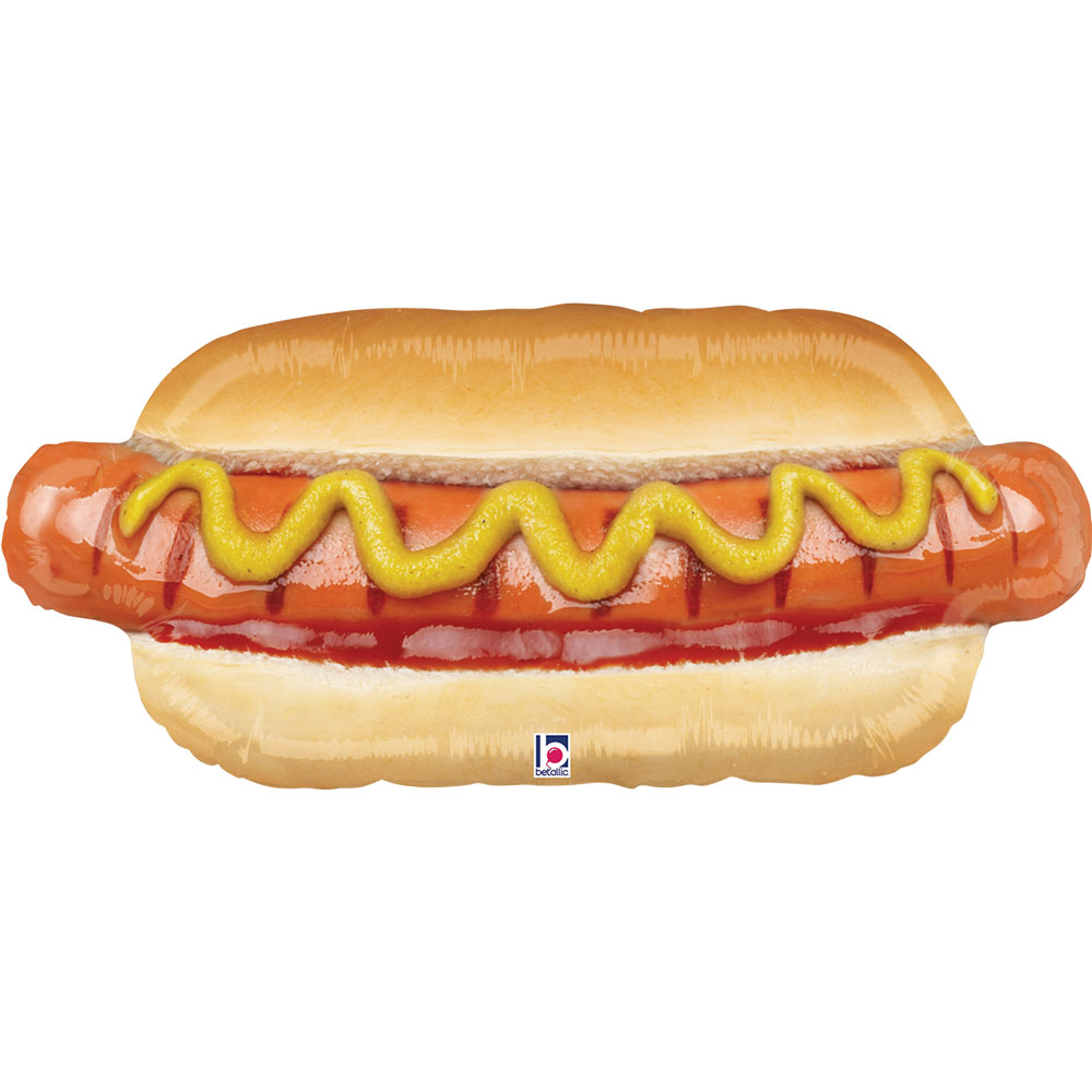 Grabo 32 inch Mighty Hotdog Foil Balloon