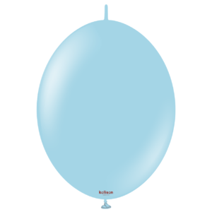 Kalisan 12 inch Macaron Blue K-Link Latex Balloons