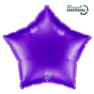 Grabo 18 inch Royal Purple Star Foil Balloon