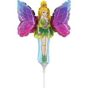 Grabo 14 inch Fairy Lallabell Mini Foil Balloon (Air Filled)