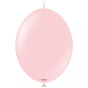 Kalisan 12 inch Macaron Pink K-Link Latex Balloons