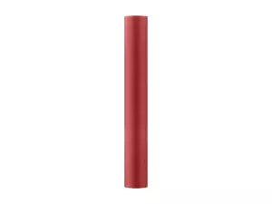 Party Deco 0.36 x 9m Plain Red Satin Fabric Roll
