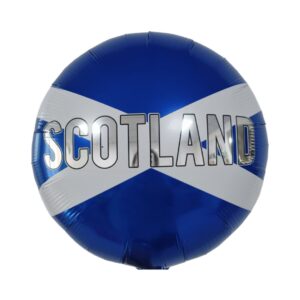 18 inch Scotland Flag Round Foil Balloon