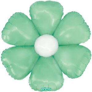 Prima 34 inch Mint Green Daisy Deco Balloon
