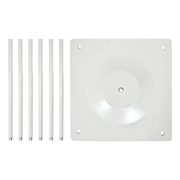 1.8m Balloon Column Stand Base Plate & Poles - Image 3