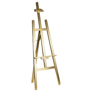 Gold Wooden Easel 160cm