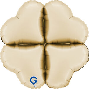 Grabo 16 inch Satin Cream Base Drops Foil Balloon