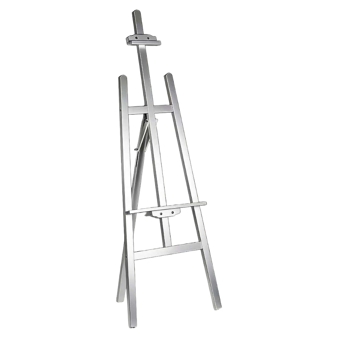 Silver Wooden Easel 160cm