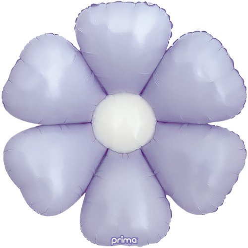 Prima 34 inch Pale Lavender Daisy Deco Balloon