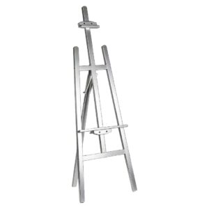 Silver Wooden Easel 160cm