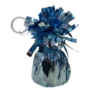B4U Baby Blue Foil Balloon Weight