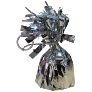 B4U Silver Foil Balloon Weight