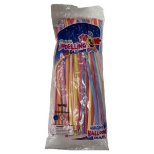 Matte Assorted 260 Modelling Latex Balloons 100pk