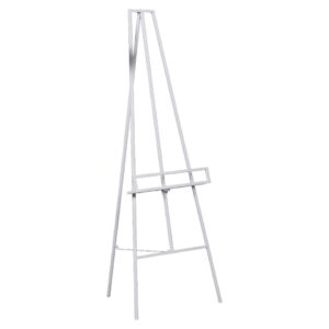 Simple White Easel Metal 150cm