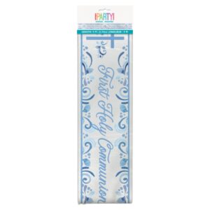 Unique 2.74m Blue Holy Cross First Holy Communion Foil Banner