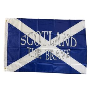 90 x 145cm Scotland The Brave Saltire Flag