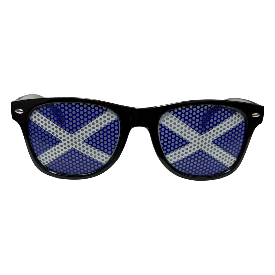 Scotland Blue & White Saltire Pinhole Sunglasses