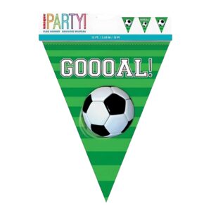 Unique 3.65m Soccer GOOOAL Bunting