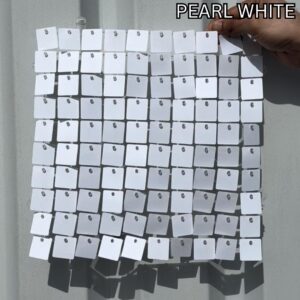 PEARL WHITE SHIMMER WALL PANEL