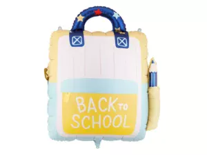 Party Deco 32 inch Back To School Backpack Foil Balloon